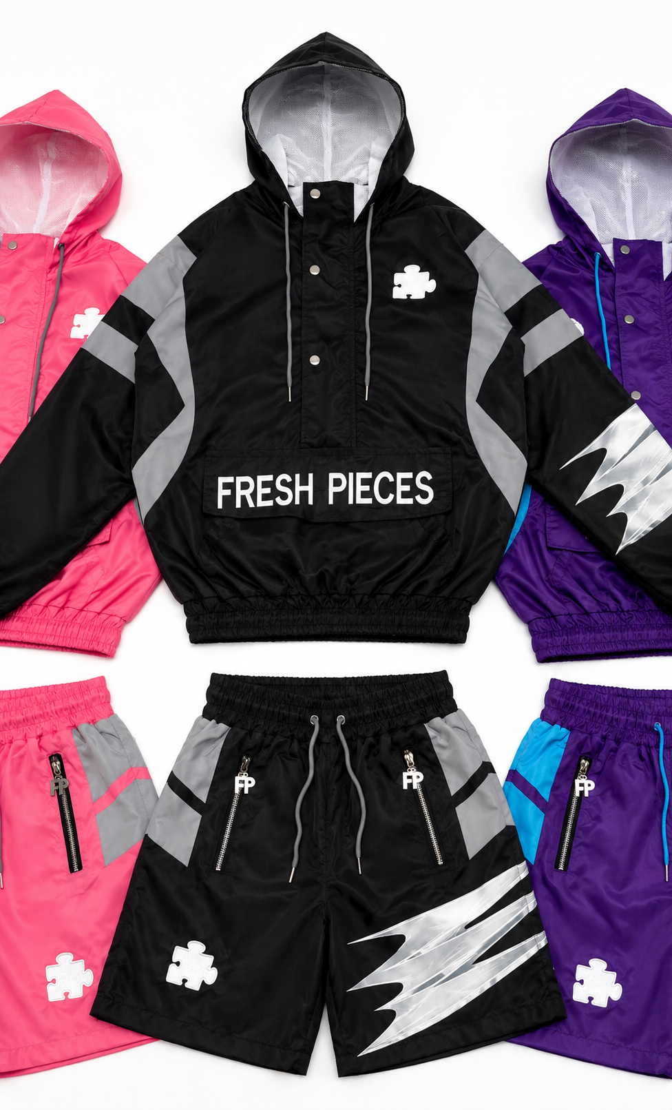 Blast From The Past Fresh Pieces Windbreaker Sets