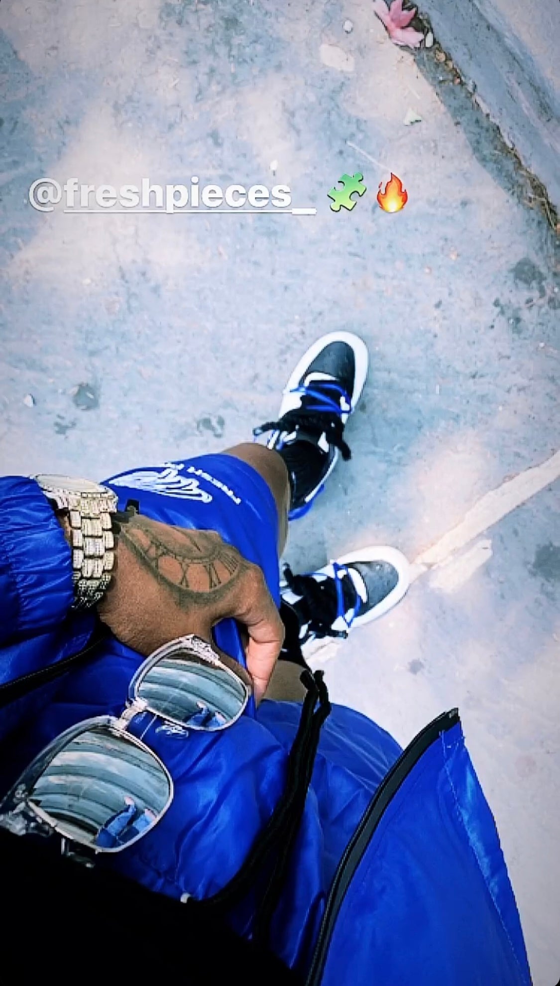 Fresh Pieces Windbreaker Shorts
