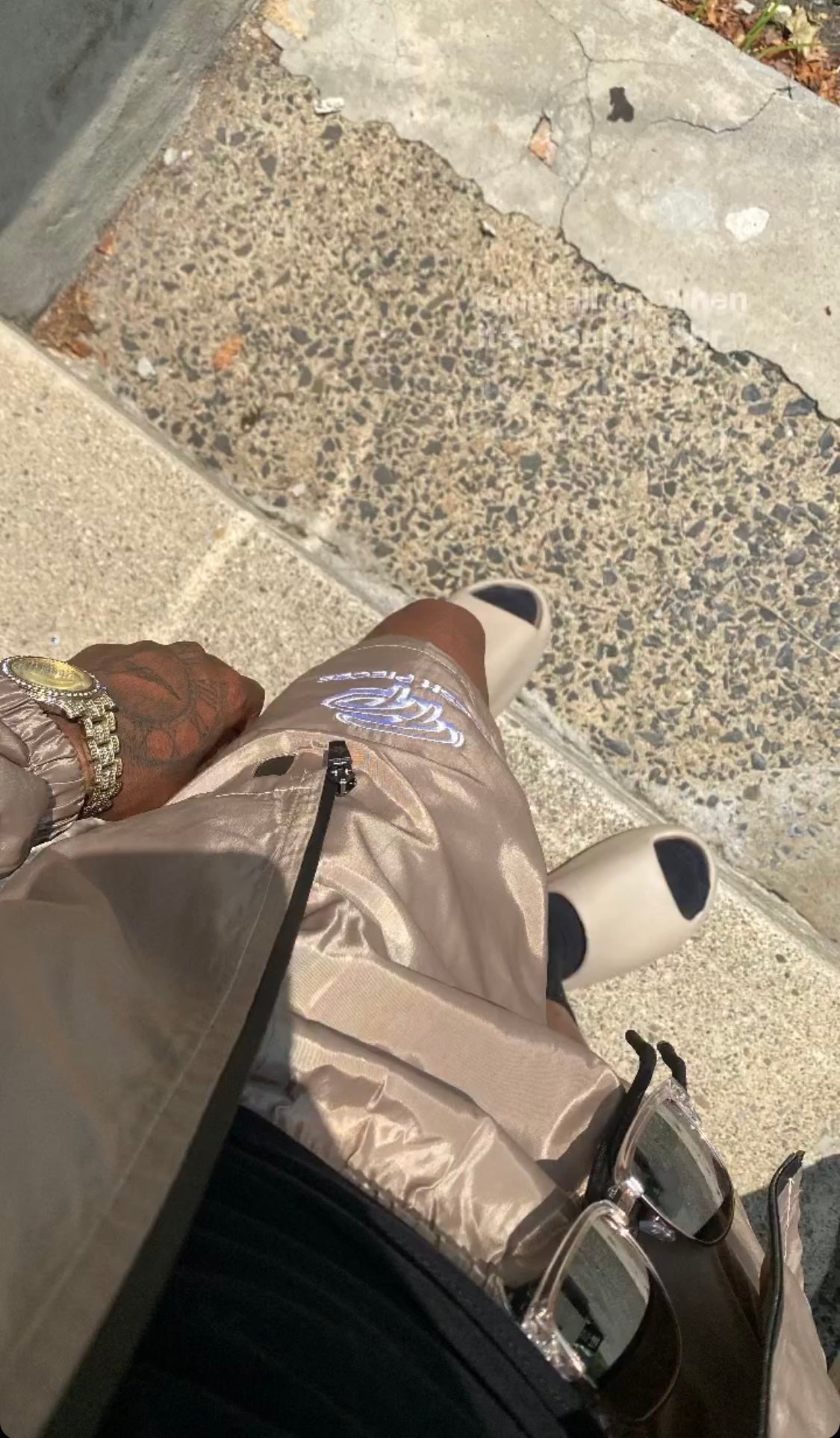 Fresh Pieces Windbreaker Shorts