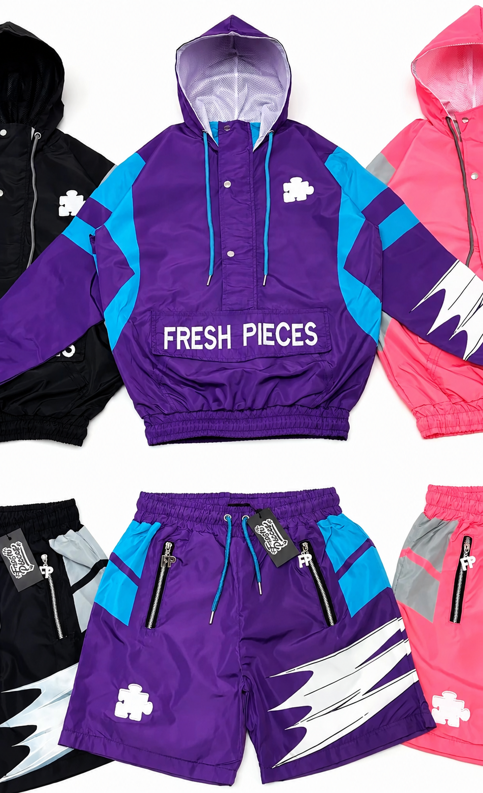 Blast From The Past Fresh Pieces Windbreaker Sets